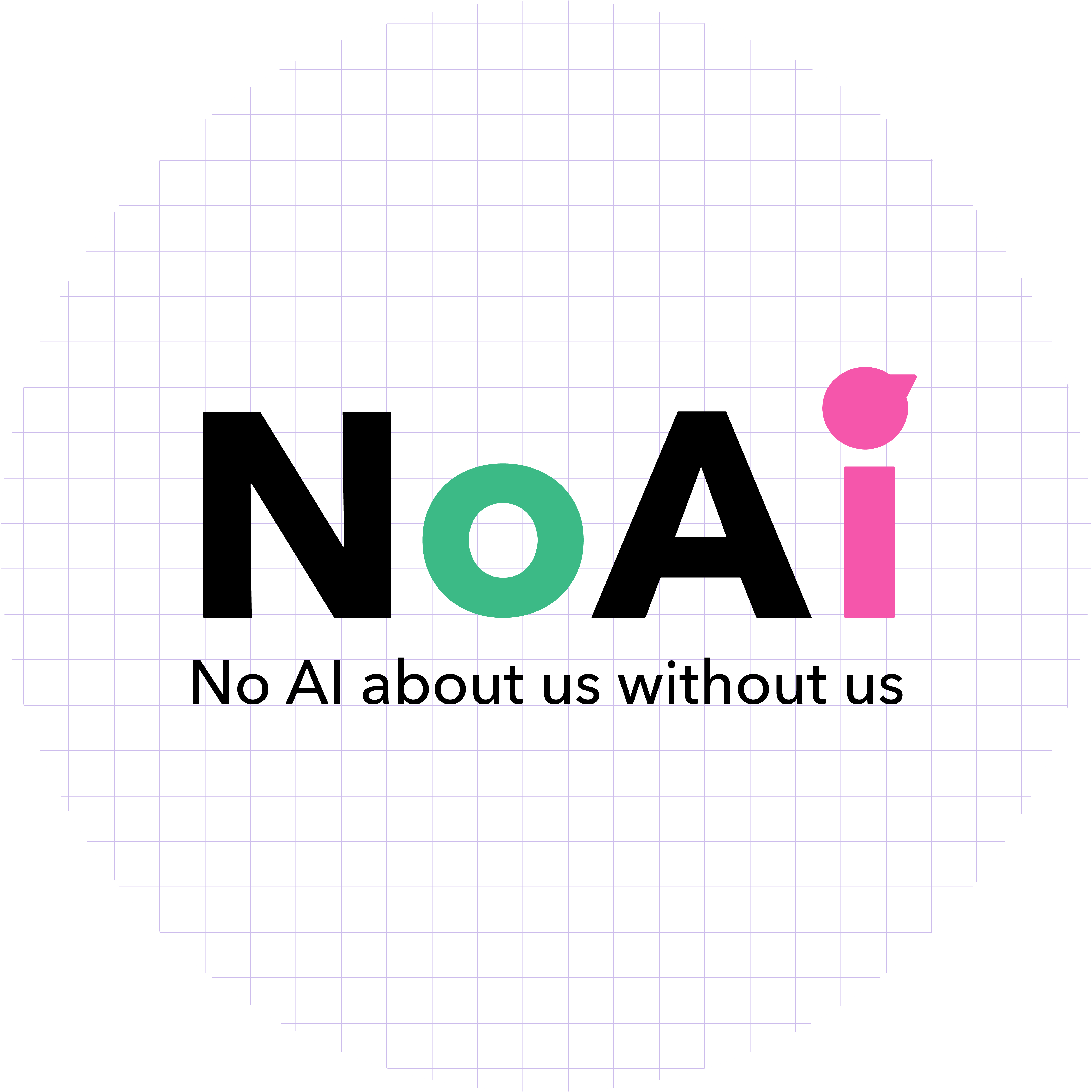 Welcome Image NoAI Logo